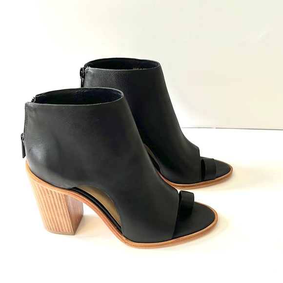 Loeffler Randall 'Gigi' Toe-Ring Booties, Black, 7B - Picture 6 of 10